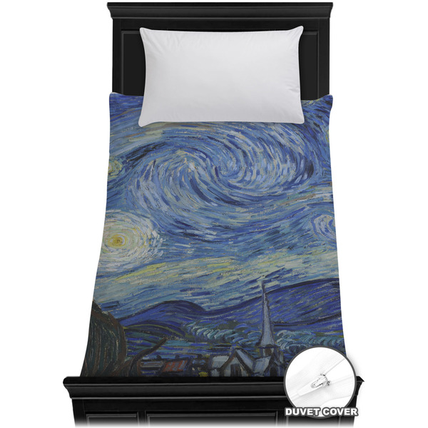 Custom The Starry Night (Van Gogh 1889) Duvet Cover - Twin XL