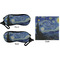 The Starry Night (Van Gogh 1889) Eyeglass Case & Cloth (Approval)