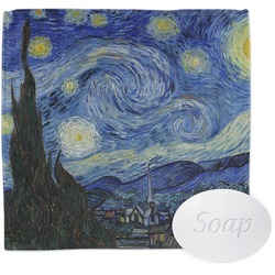 The Starry Night (Van Gogh 1889) Washcloth