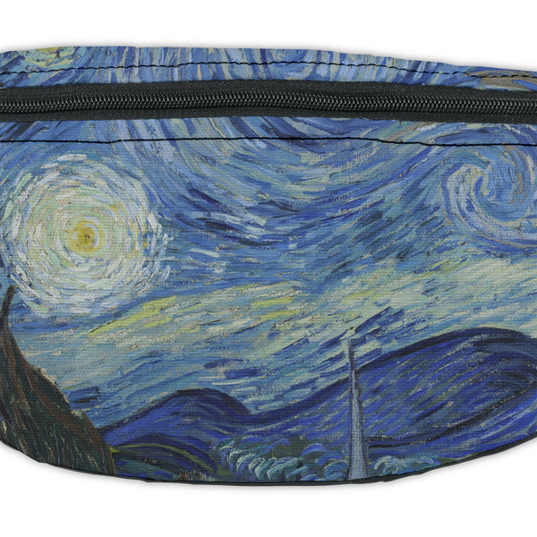 The Starry Night (Van Gogh 1889) Fanny Pack - Closeup