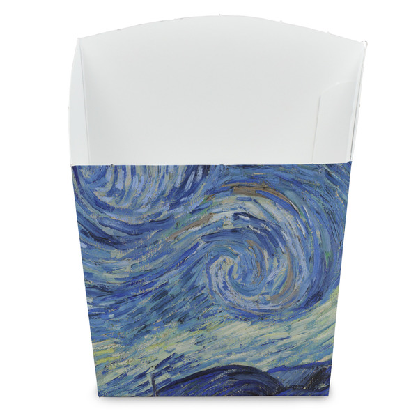 Custom The Starry Night (Van Gogh 1889) French Fry Favor Boxes