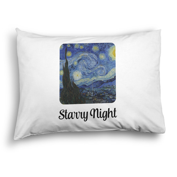 Custom The Starry Night (Van Gogh 1889) Pillow Case - Standard - Graphic
