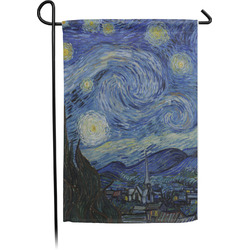 The Starry Night (Van Gogh 1889) Small Garden Flag - Single Sided
