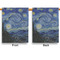 The Starry Night (Van Gogh 1889) Garden Flags - Large - Double Sided - APPROVAL