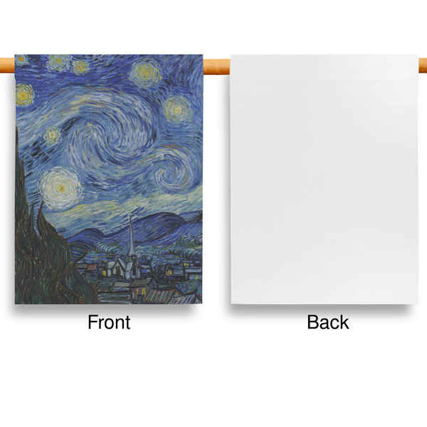The Starry Night (Van Gogh 1889) Garden Flags - Large - Single Sided - APPROVAL