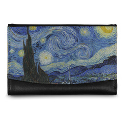 The Starry Night (Van Gogh 1889) Genuine Leather Women's Wallet - Small