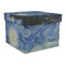 The Starry Night (Van Gogh 1889) Gift Box with Lid - Canvas Wrapped - Large