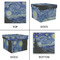 The Starry Night (Van Gogh 1889) Gift Boxes with Lid - Canvas Wrapped - Medium - Approval