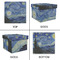 The Starry Night (Van Gogh 1889) Gift Boxes with Lid - Canvas Wrapped - X-Large - Approval
