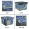 The Starry Night (Van Gogh 1889) Gift Boxes with Lid - Canvas Wrapped - XX-Large - Approval