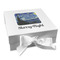 The Starry Night (Van Gogh 1889) Gift Boxes with Magnetic Lid - White - Front