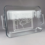 The Starry Night (Van Gogh 1889) Glass Baking Dish - 13in x 9in