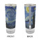 The Starry Night (Van Gogh 1889) Glass Shot Glass - 2 oz - Single - APPROVAL