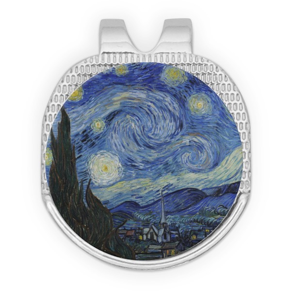 The Starry Night (Van Gogh 1889) Golf Ball Hat Marker Hat Clip