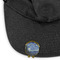 The Starry Night (Van Gogh 1889) Golf Ball Marker Hat Clip - Main - GOLD