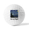 The Starry Night (Van Gogh 1889) Golf Balls - Generic - Set of 12 - FRONT