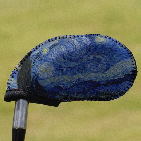 Custom The Starry Night (Van Gogh 1889) Golf Club Iron Cover - Single