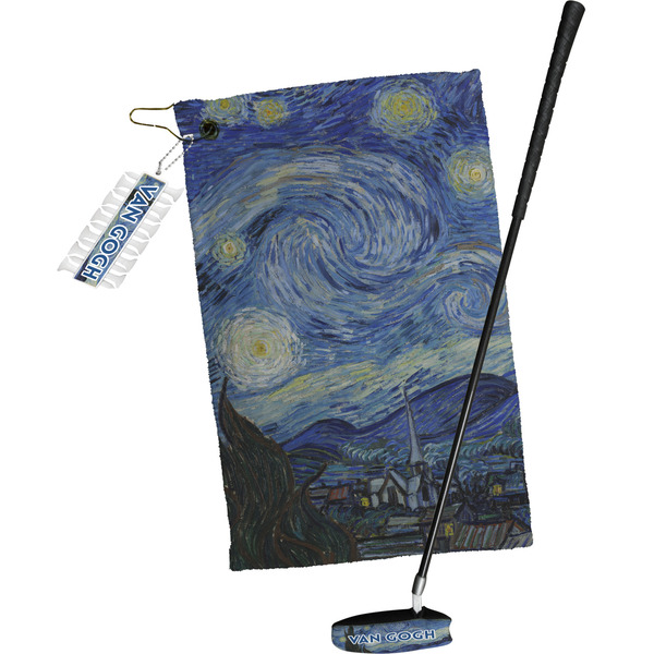 The Starry Night (Van Gogh 1889) Golf Gift Kit (Full Print)