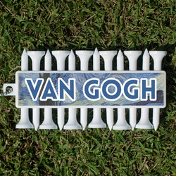 The Starry Night (Van Gogh 1889) Golf Tees & Ball Markers Set