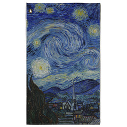 The Starry Night (Van Gogh 1889) Golf Towel - Poly-Cotton Blend