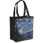The Starry Night (Van Gogh 1889) Grocery Bag
