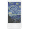 The Starry Night (Van Gogh 1889) Guest Napkin - Front View