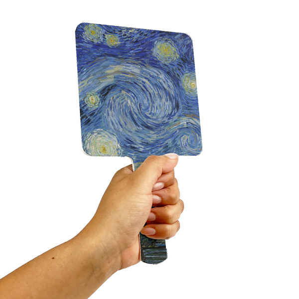 The Starry Night (Van Gogh 1889) Hand Mirrors - Alt View