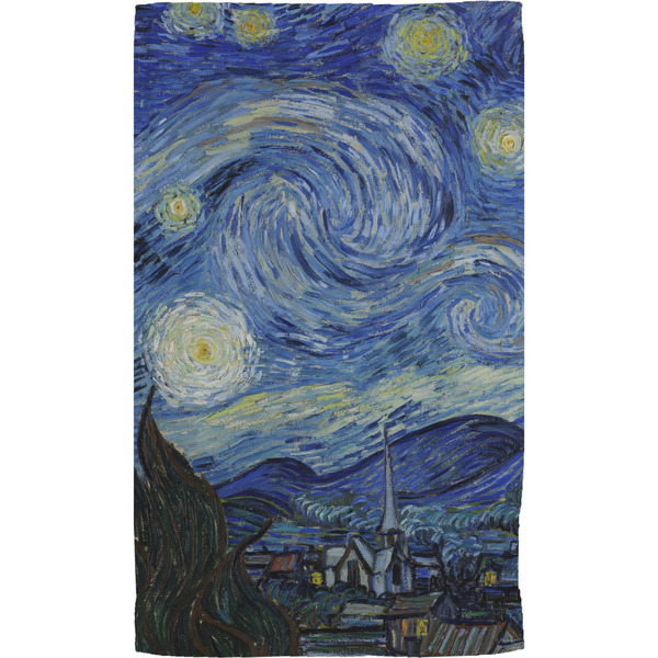 The Starry Night (Van Gogh 1889) Hand Towel (Personalized) Full