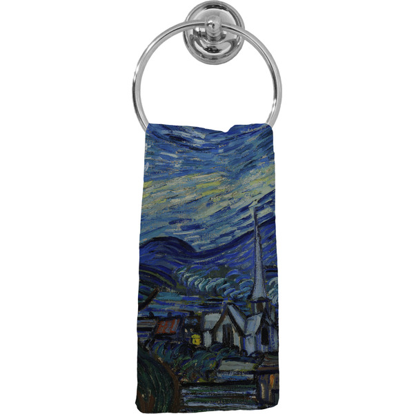 Custom The Starry Night (Van Gogh 1889) Hand Towel - Full Print