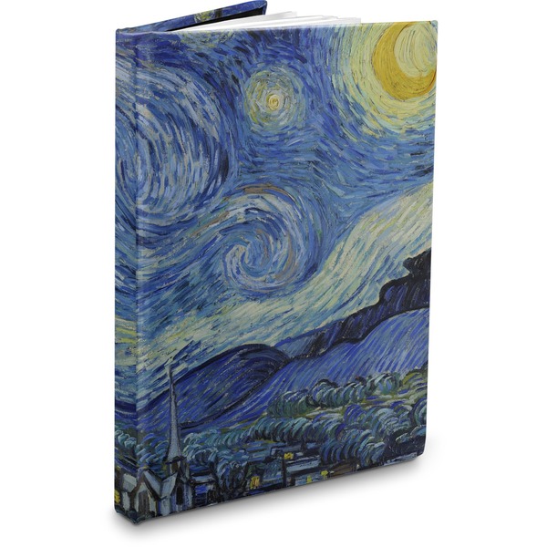 Custom The Starry Night (Van Gogh 1889) Hardbound Journal - 5.75" x 8"