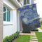 The Starry Night (Van Gogh 1889) House Flags - Double Sided - LIFESTYLE