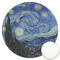 The Starry Night (Van Gogh 1889) Printed Cookie Topper - 3.25"