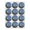 The Starry Night (Van Gogh 1889) Icing Circle - Small - Set of 12