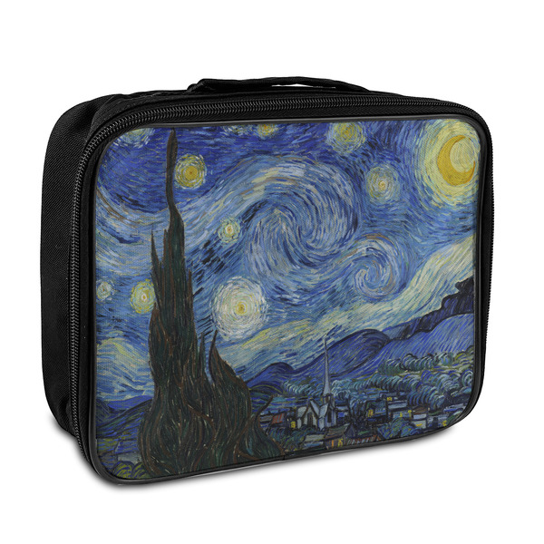 Custom The Starry Night (Van Gogh 1889) Insulated Lunch Bag