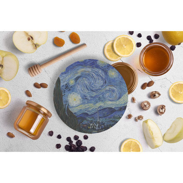 The Starry Night (Van Gogh 1889) Jar Opener - Lifestyle Image