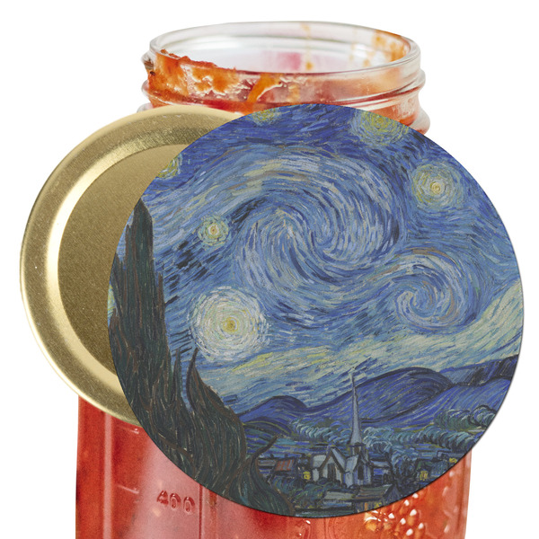 Custom The Starry Night (Van Gogh 1889) Jar Opener