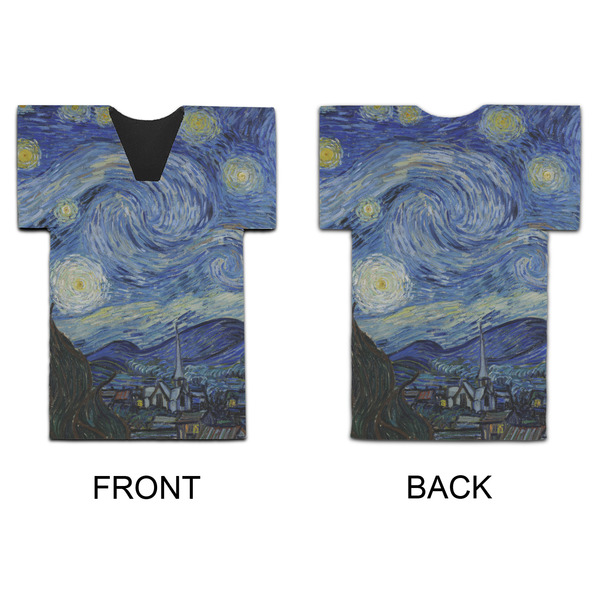 The Starry Night (Van Gogh 1889) Jersey Bottle Cooler - APPROVAL