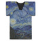 The Starry Night (Van Gogh 1889) Jersey Bottle Cooler - FRONT (flat)