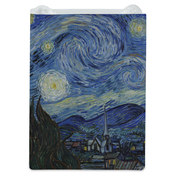 The Starry Night (Van Gogh 1889) Jewelry Gift Bag - Gloss - Front
