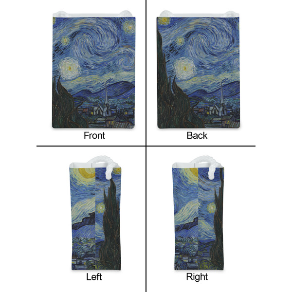 The Starry Night (Van Gogh 1889) Jewelry Gift Bag - Matte - Approval