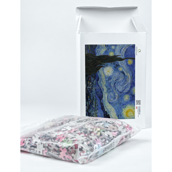 The Starry Night (Van Gogh 1889) Jigsaw Puzzle 1014 Piece - Box