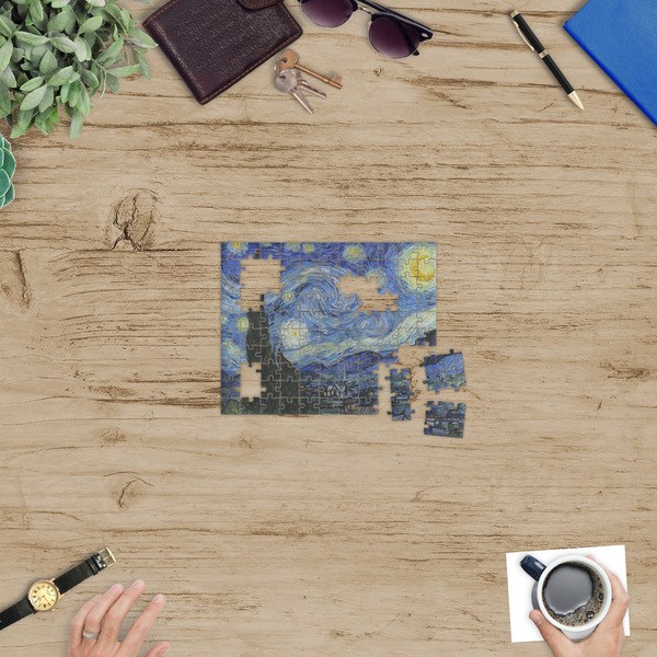 The Starry Night (Van Gogh 1889) Jigsaw Puzzle 110 Piece - In Context