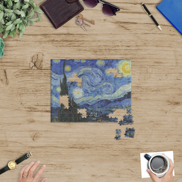 The Starry Night (Van Gogh 1889) Jigsaw Puzzle 252 Piece - In Context