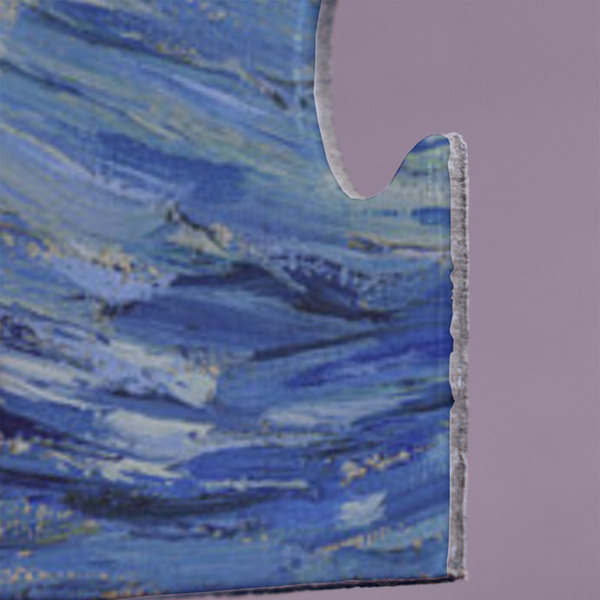 The Starry Night (Van Gogh 1889) Jigsaw Puzzle 30 Piece  - Close Up