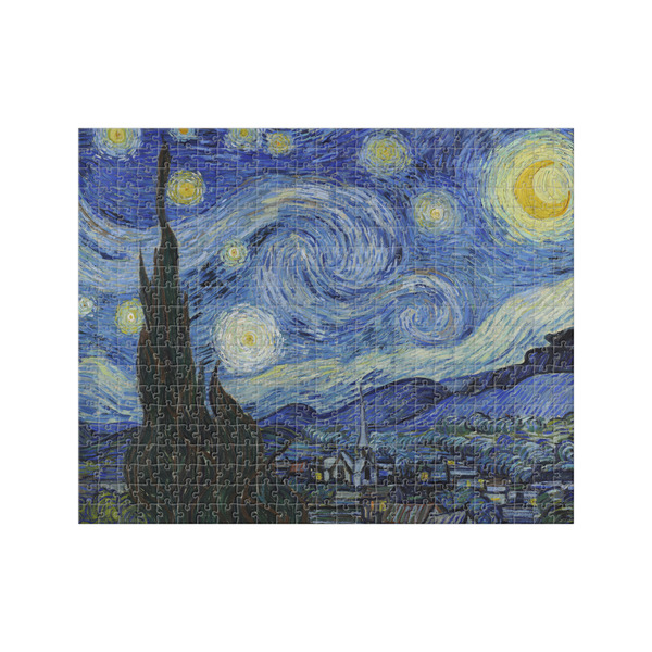 Custom The Starry Night (Van Gogh 1889) 500 pc Jigsaw Puzzle