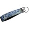 The Starry Night (Van Gogh 1889) Webbing Keychain FOB with Metal