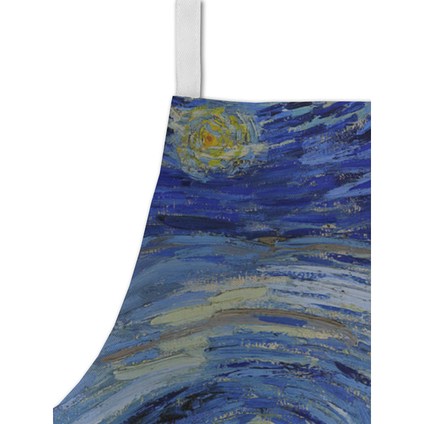 The Starry Night (Van Gogh 1889) Kid's Aprons - Detail