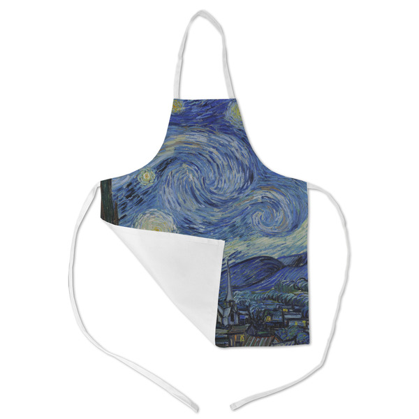 The Starry Night (Van Gogh 1889) Kid's Aprons - Medium - Main (med/lrg)