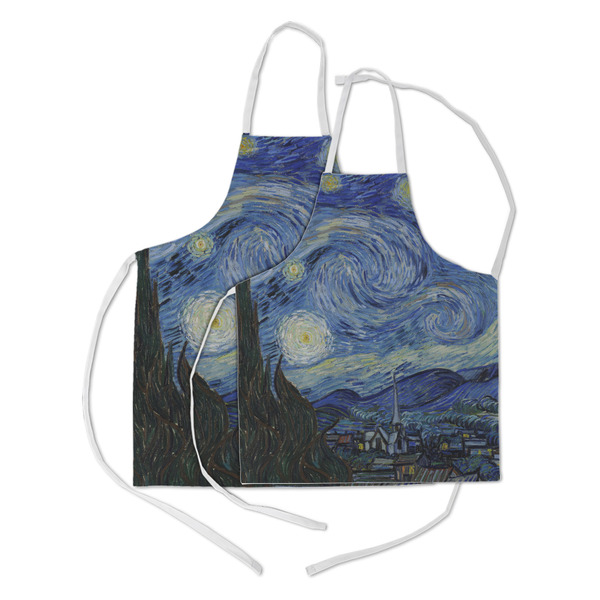 The Starry Night (Van Gogh 1889) Kid's Aprons - Parent - Main