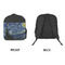 The Starry Night (Van Gogh 1889) Kid's Backpack - Approval